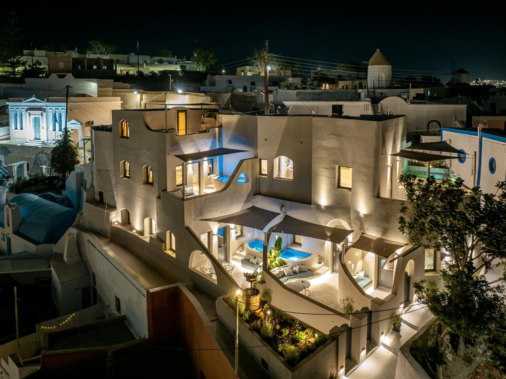 Galaria Serenity Suites Vóthon Exterior foto